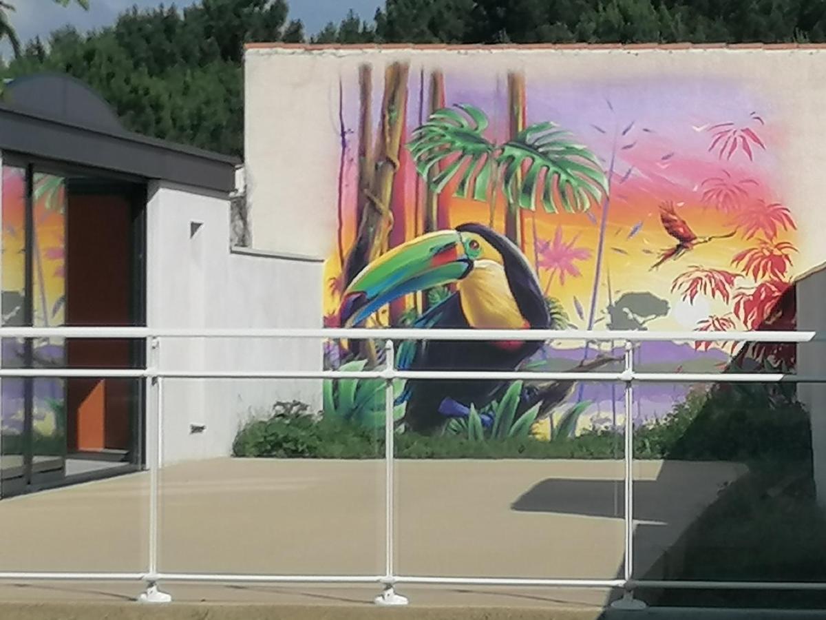 Le Pacha Maison Avec Piscine/Parking/Wifi/Plages 5Kms Les Mathes Exteriör bild